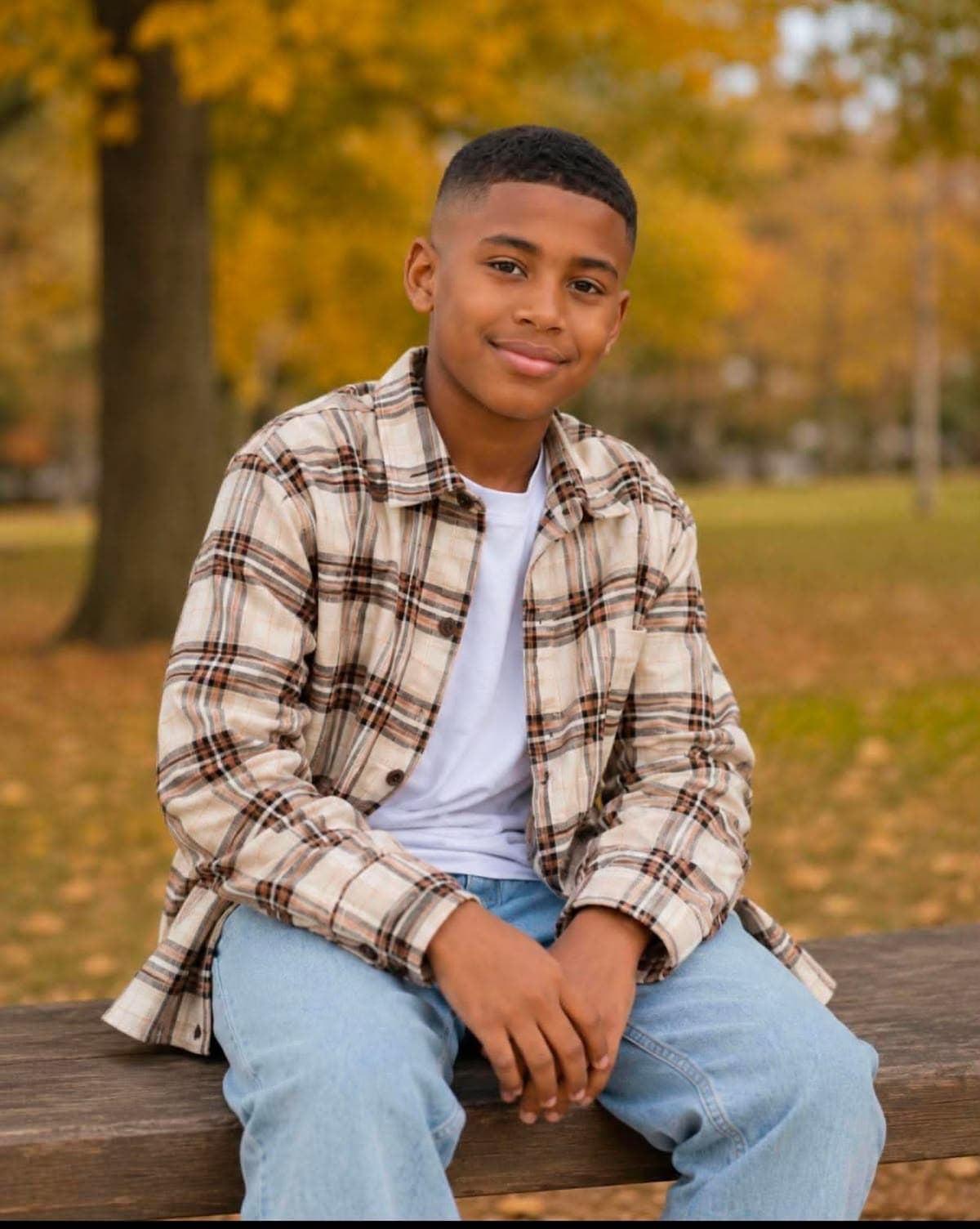A boy in the Sovereign Man Academy early formation cohort
